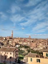 Skyline of Siena, Italy