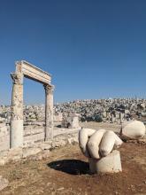 Image of ancient ruins in Jordan