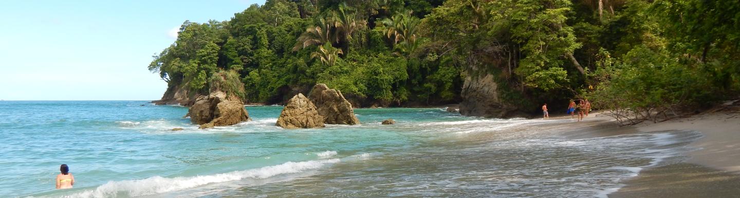 Beach in costa rica