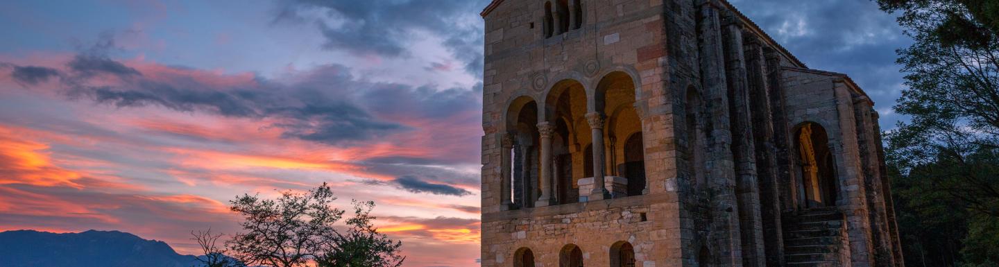 El Palacio de Ramiro in Oviedo, Spain