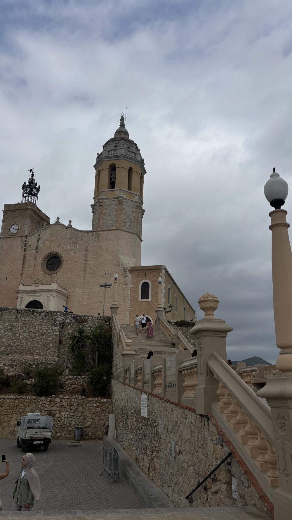 A church somewhere in Barcelona