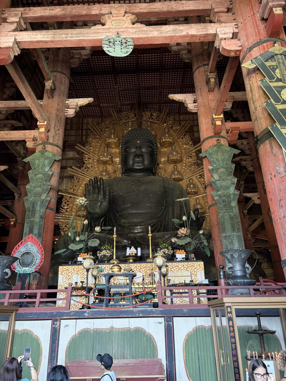 A figure of a Buddhist temple in Japan