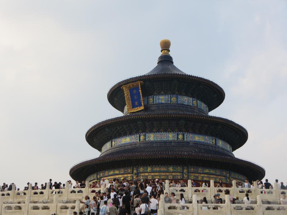 A temple in China