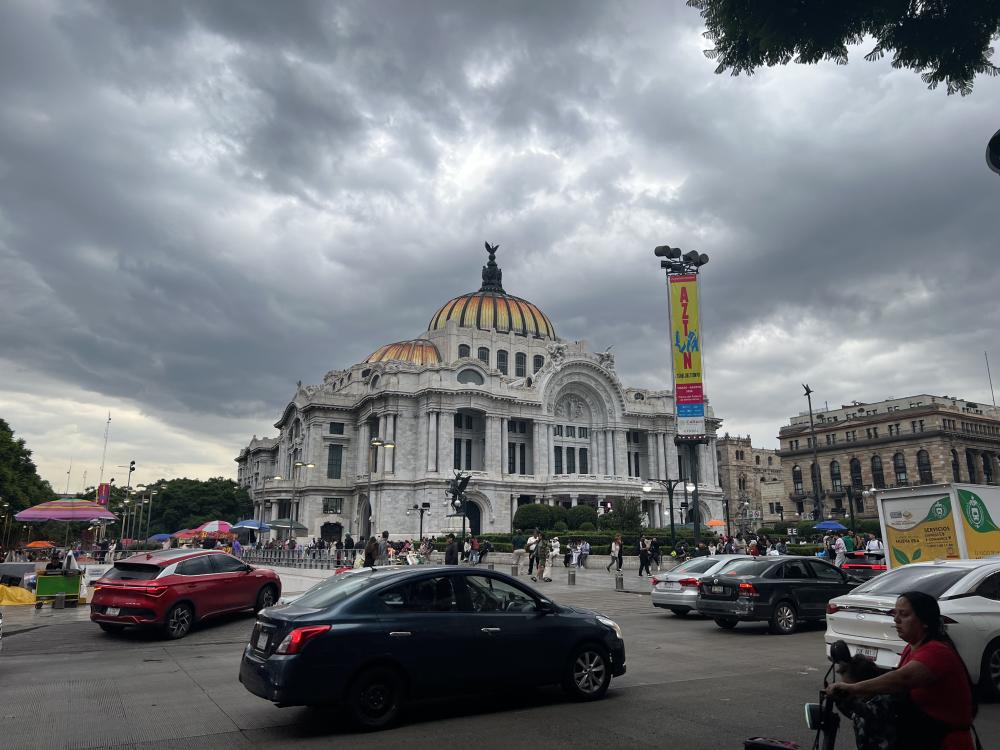 Palacio de Bellas Arte, a mexican national monument/museum 