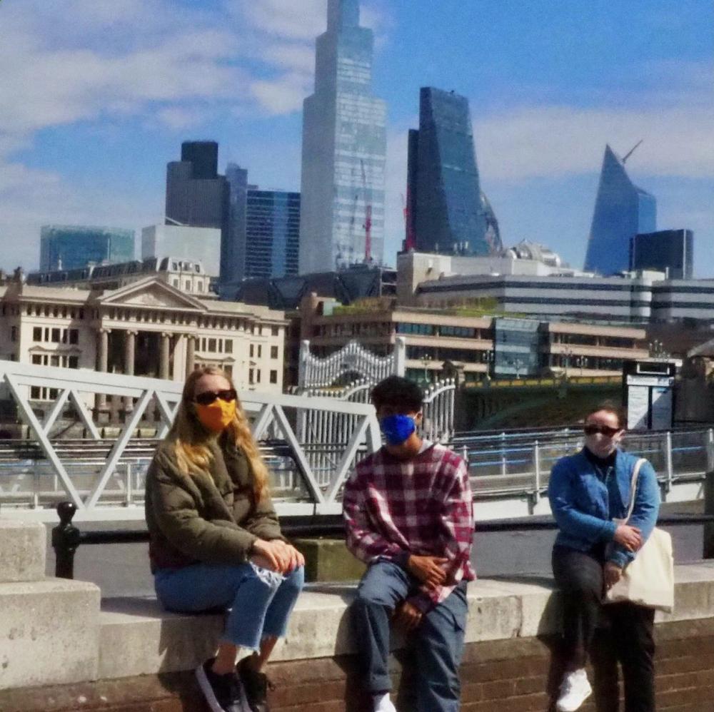 Students in London spring 2021