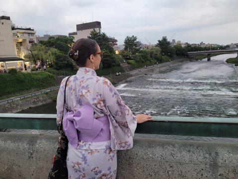 kimono girl in kyoto