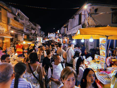 night market in malaysia