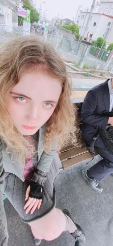 Me wearing my funky outfits studying abroad in Osaka, Japan. April 2024. 