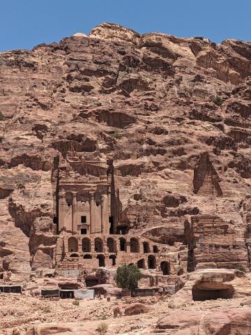 Photo of the Urn Tomb at Petra
