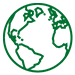 green globe icon