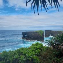 Ocean landscape shot