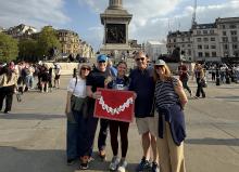 Finishing a marathon