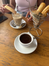 Churros and Chocolate in Oviedo 