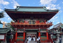 A red building in Japan