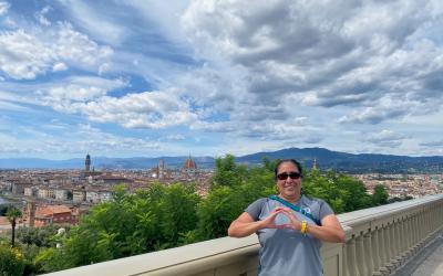 throwing the O in florence