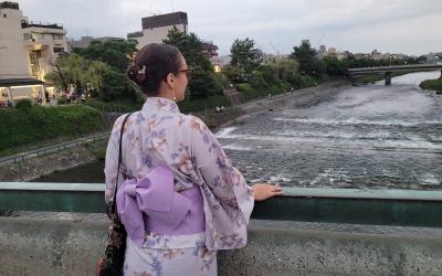 kimono girl in kyoto